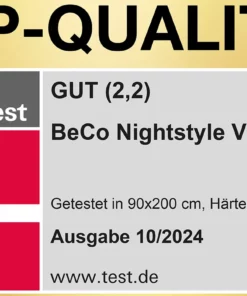 Stiftung Warentest Nightstyle Visko